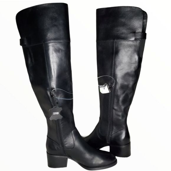 INC International Concepts Shoes - Genuine Leather INC Women's Karmenn Riding Boots